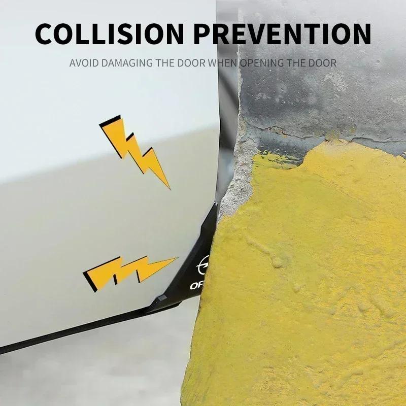 New Style Car Door Corner Collision Anti-scratch Protecto For Opel insignia Astra H G J Antara vectra Vivaro corsa c d zafira b QS7
