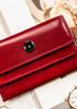 Women's Leather Wallet PTN 27074-TVT-6608 Red