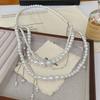 Multilayer Pearl Waist Chains For Women Imitation Pearl Tassel Belt  Elegant Body Jewelry Clothing Accessories Gifts