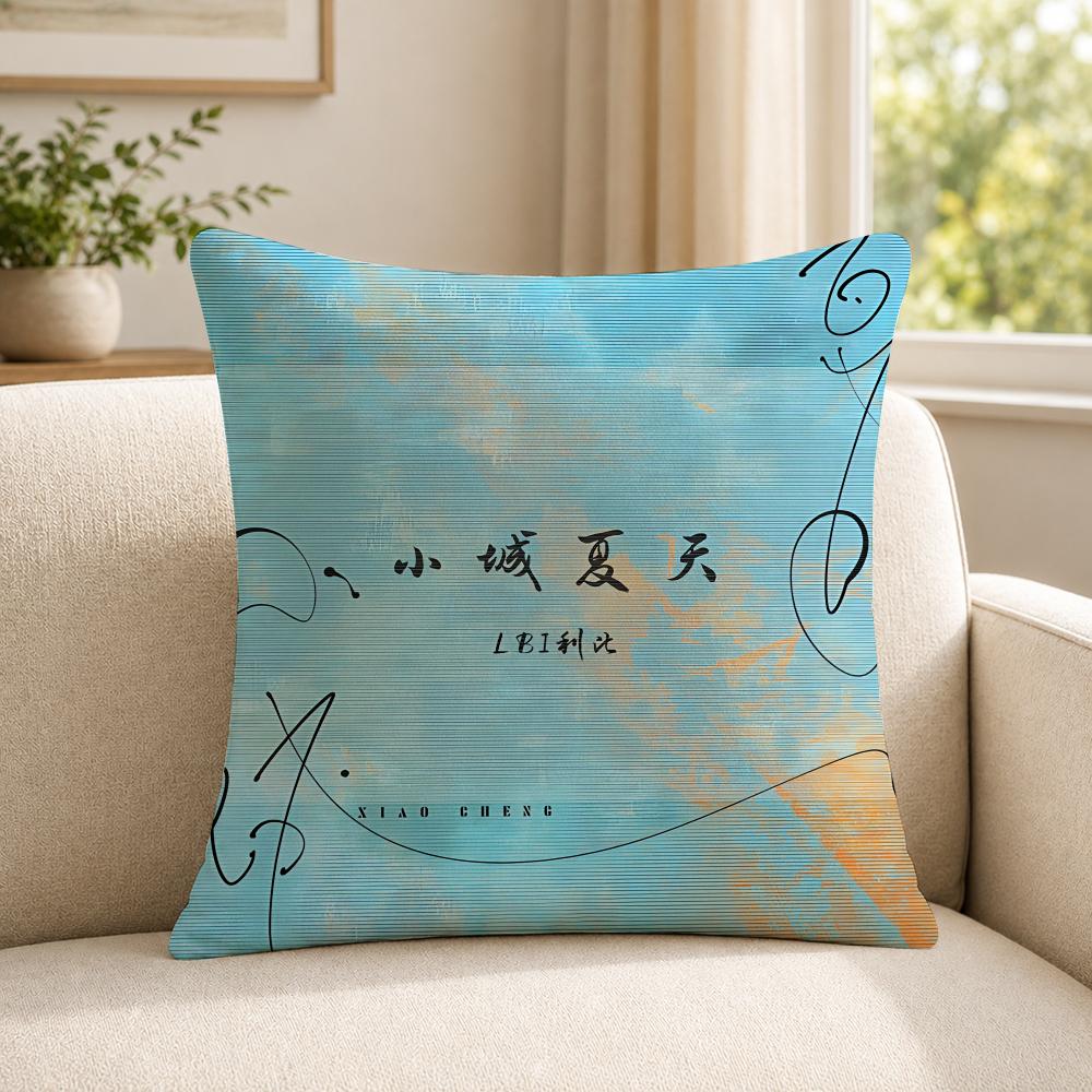 Singer LLBI Cushion Cover Soft Short Plush SkinFriendly Cushion Case for MultiScene Use