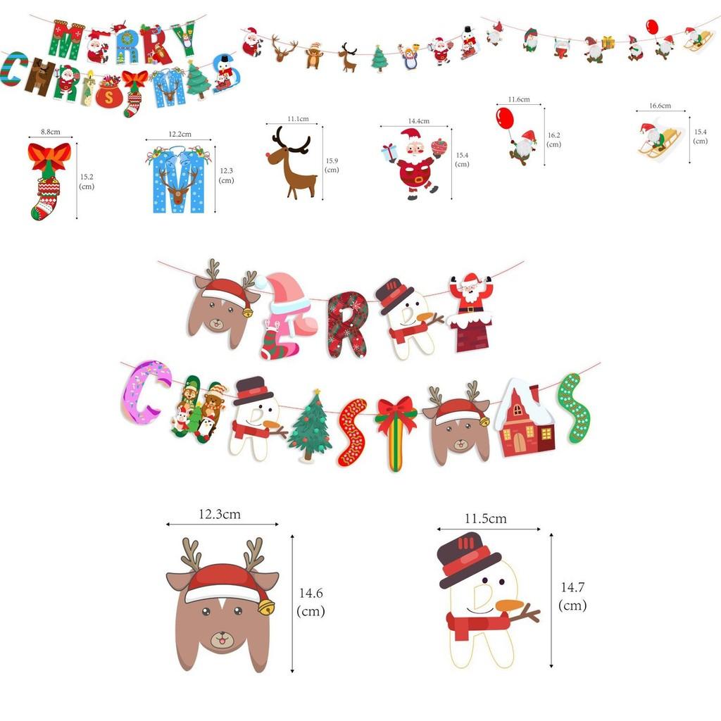 Colorful Cartoon Christmas Banners Perfect For Festive Holiday Decorations And Parties