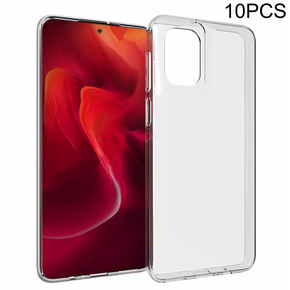 

10Pcs/Pack For Motorola Moto G55 5G Clear Case Watermark-Free TPU Protective Cover A