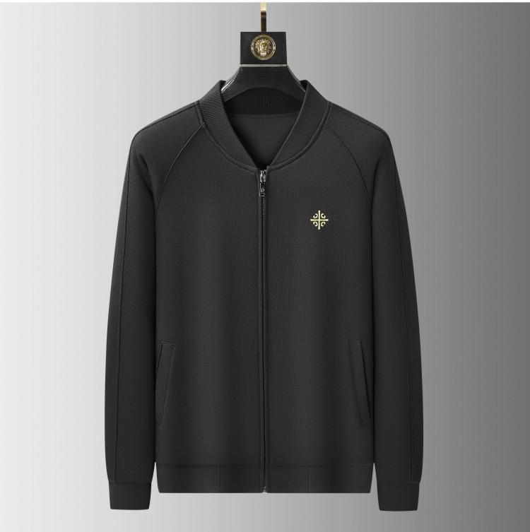 European-Style Men's Baseball Collar Jacket - Autumn/Winter 2026 Versatile Business Casual Pilot Jacket