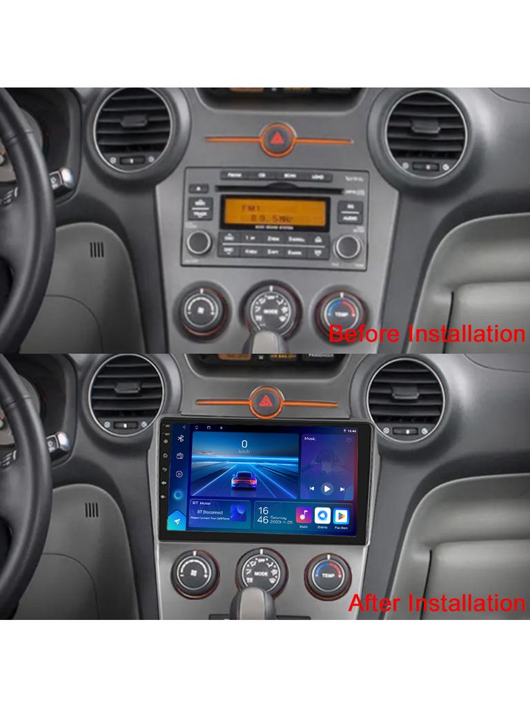 REAKOSOUND Car Video Player for Kia Carens UN 2006-2012 GPS Navigation Built-in Dsp Carplay Autoradio Android Head Unit