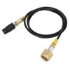 1.5m G1/2-14 CGA320 CO2 Tank Adapter Soda Hose Kit Accessories for SodaStream