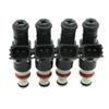 #400U 4PCS New Fuel Injector Nozzle 16450-PPA-A01 for HONDA ACCORD CR-V 2002-2011 2.4L (Metal + Plastic)