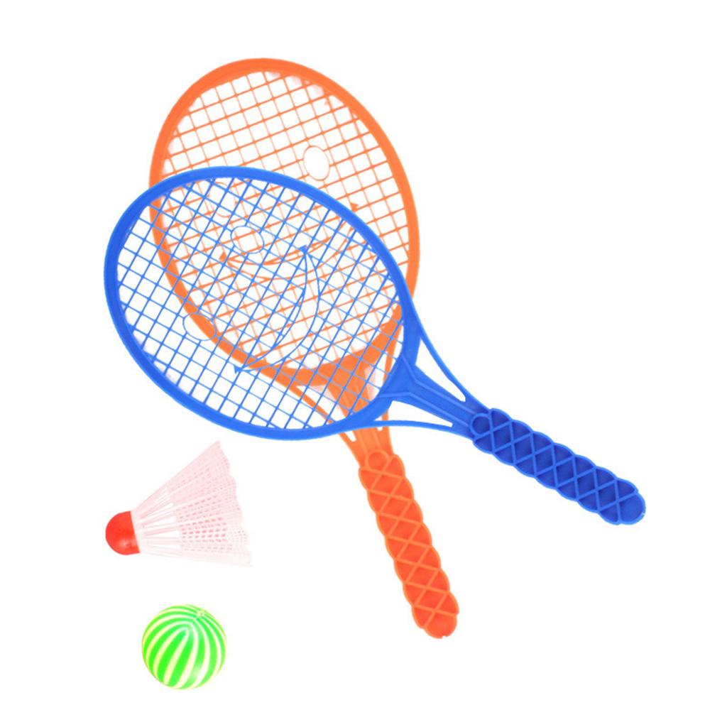 Toddler Sports Racket Set Tennis Racket Set Badminton Racket Set For Early Motor Skill Development Group Play
