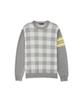 STCO Diems [Golf] Check Round Knit Grey (Classic Fit)_Dgkua21Ccg