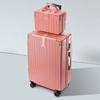 JOURHEY SHI Lightweight Rolling Suitcase with USB Cup Holder