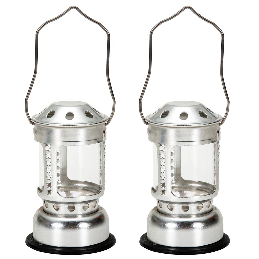 Tragbare Kerzenlaterne Nachtfischen Hängend Outdoor Camping Aluminiumlegierung Kerzenlampe Kerzenlicht Laterne