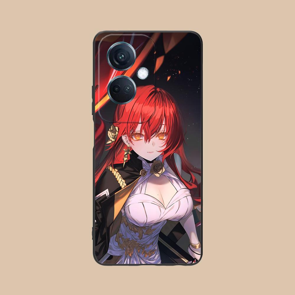 HSR Himeko Matte TPU Mobile Phone Case for OPPO Find X9 X8 X7 X6 X5 X3 X2 Plus s Pro Ultra Lite Colorful Printing Cover