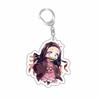 Demon Slayer Kimetsu No Yaiba Infinity Castle Acrylic Key Ring Kamado Nezuko Tokitou Muichirou Action Model Figure Toys Premium Quality