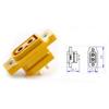 5pcs DC500V XT60NE-F Plug 3.5mm/4mm Amass Connector New Battery Connector  RC Accessories