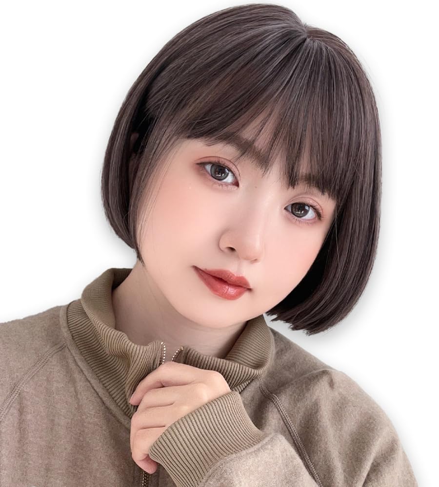 Wig for Inner Full Bob Wig [Brightlara] Women, Bob, Color, Natural, Wig, Hair, hf1842-FP