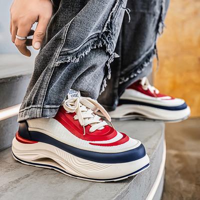 New Trendy Men's Shoes Spring Sports Shoes Breathable Mesh Upper Shoes Versatile Durable Four Seasons Shoes Campus