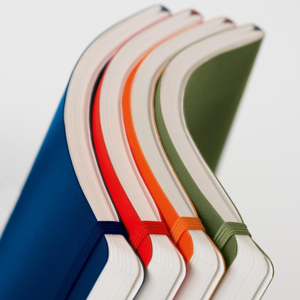 Caiet Leuchtturm A5 Grafic Copertă Moale Negru 310337 Produs Autentic Importat