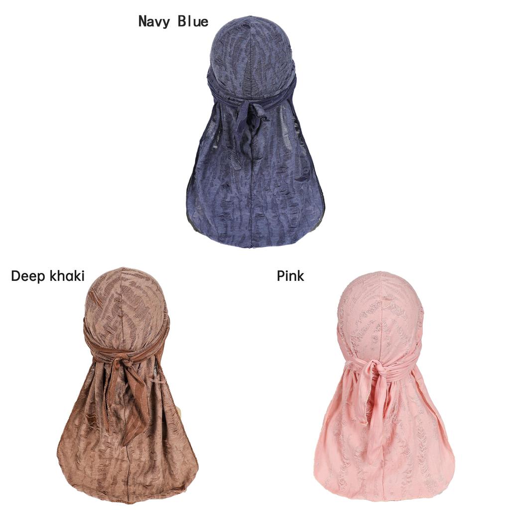 Hip Hop Cap Mens Durag Hat With Vintage Style For Casual Streetwear