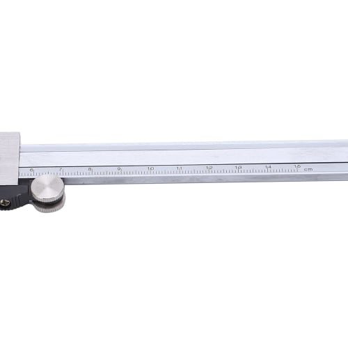 Walfront Dial Caliper 0-150mm 0.02mm Vernier Caliper Steel Impact Resistant Adjustable Caliper Measuring Tool with Depth Rod, Industrial Tool