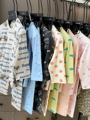 Children's All-Cotton Autumn Long Johns Set for Boys and Girls