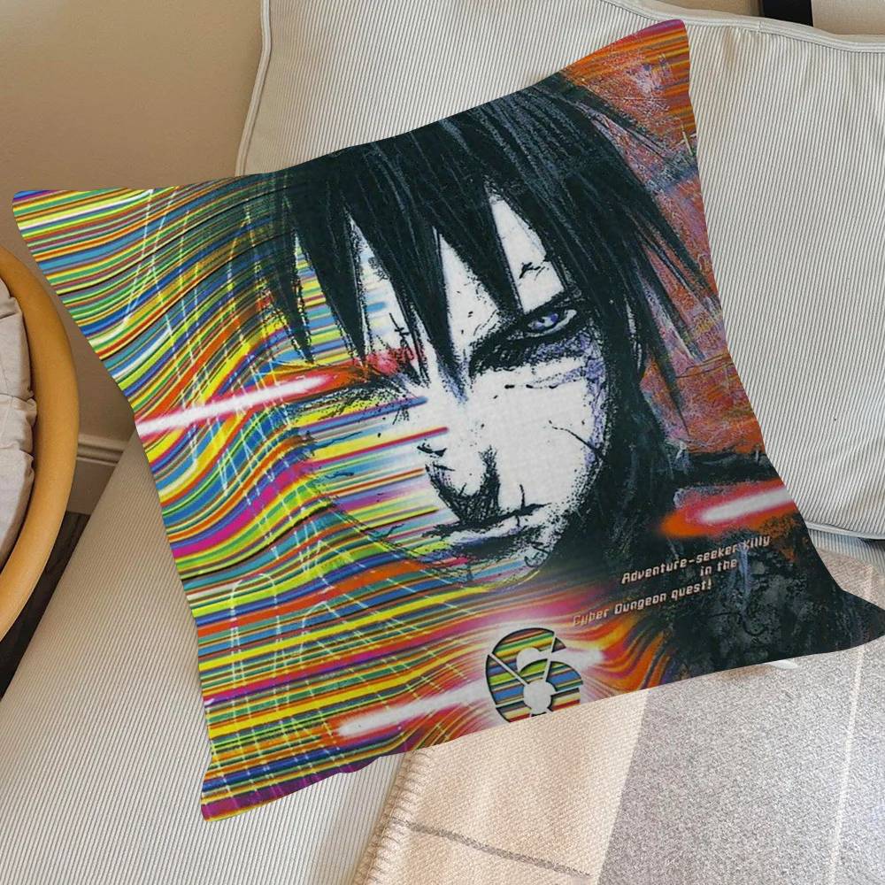 Anime BLAME Cushion Cover Inches Farmhouse Decor Home Throw Pillow Covers for Couch Decorations