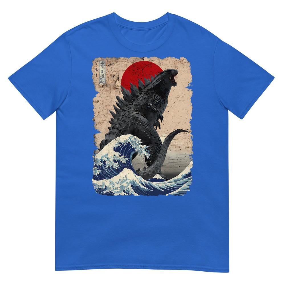Retro Vintage Japanese Art Legendary Rare Kaiju Tshirt