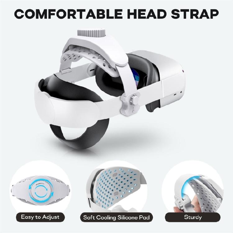 Adjustable Head Straps for 4 Ultra VR Headsets Headbands Support Straps Accessories