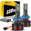 AILEO LED Headlight Bulbs for 2026 6500K Vehicle Inspection Long Lifespan Easy Set of H11/H9/H8 Cars, Upgrade, 240W, 20,000LM, Ultra-Bright LEDs,