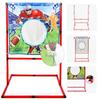 Children'S Rugby Rack Throwing Ball With Light Practice Scoring Game Cloth Target Indoor Outdoor Sports Toys