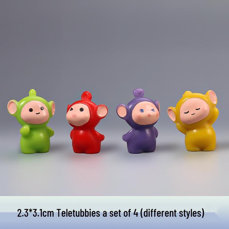 In Stock Hot-Selling Panda Doll Resin Craft Ornament for Micro Landscape Decor