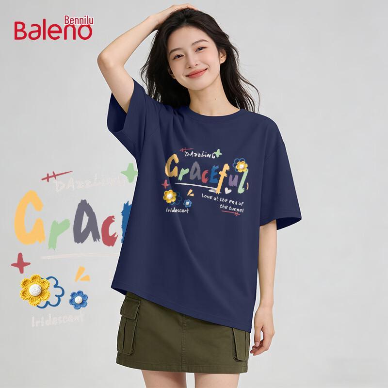 Baleno Women s Cotton Graphic Print T-Shirt M