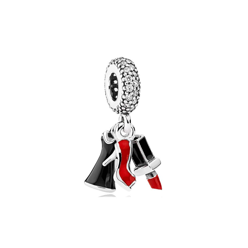 High Heel Pendant Copper Colors For Charms Copper Colors Original Bracelet For Jewelry Making