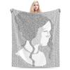 Flannel Throw Blanket Pride And Prejudice Blankets Soft Bedspread Warm Plush Blanket for Bed Living Room Picnic Travel Home Sofa
