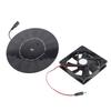 5W Chicken Coop Exhaust Ventilation Fan Monocrystalline Silicon Pet Cat Dog House Solar Fan for Farm