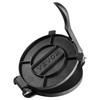 Tortilla Press, 8 Inch Tortilla and Roti Maker, Cast Iron Heavy Duty Tortilladora Press, Pre-Seasoned Pataconera Maker with 100 Pcs Parchment Paper,