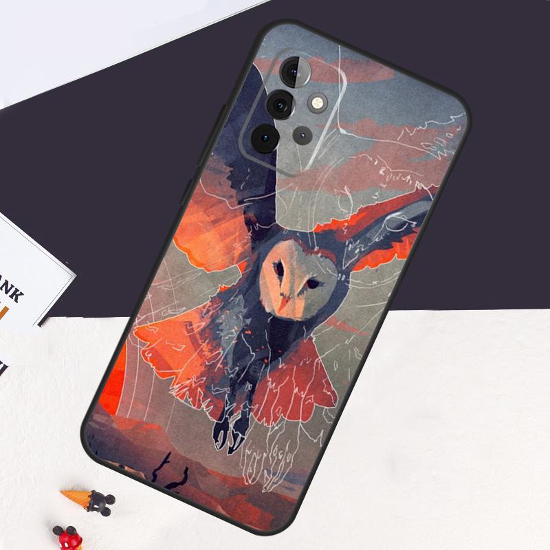 

Owl Watercolor Animal Case For Samsung Galaxy A14 A55 A06 A05 A36 A26 A16 A54 A34 A22 A32 A52 A35 A15 A53 A13 A56 Samsung A23