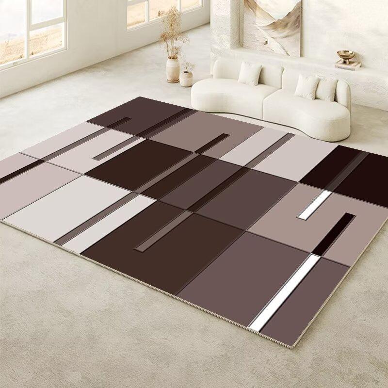Modern Abstract Large Area Carpets for Living Room Decoration Parlor Sofa Floor Mats Washable Bedroom Rug Anti-slip Kitchen Mat