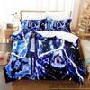 3D Print Anime Solo Leveling Bedding Set Duvet Cover Bed Set Quilt Cover Pillowcase Comforter King Queen Size Boys Adult Bedding