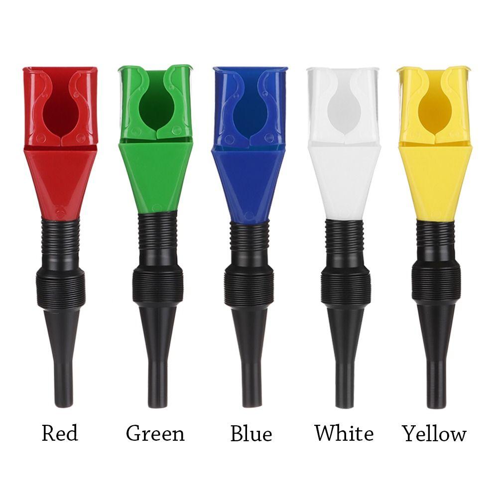 Portable Engine Oil Filling Funnel Plastic Refueling Gasoline Filter Change Oil Funnel