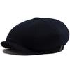 Men Women Beret Spring Autumn Thin Soft Top Vintage Newsboy Cap Casual Octagonal Hat For Unisex Elastic Head Circumference