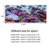 Affiche de fond Peinture décorative Autocollant PVC Image de paysage pour aquarium Poissons