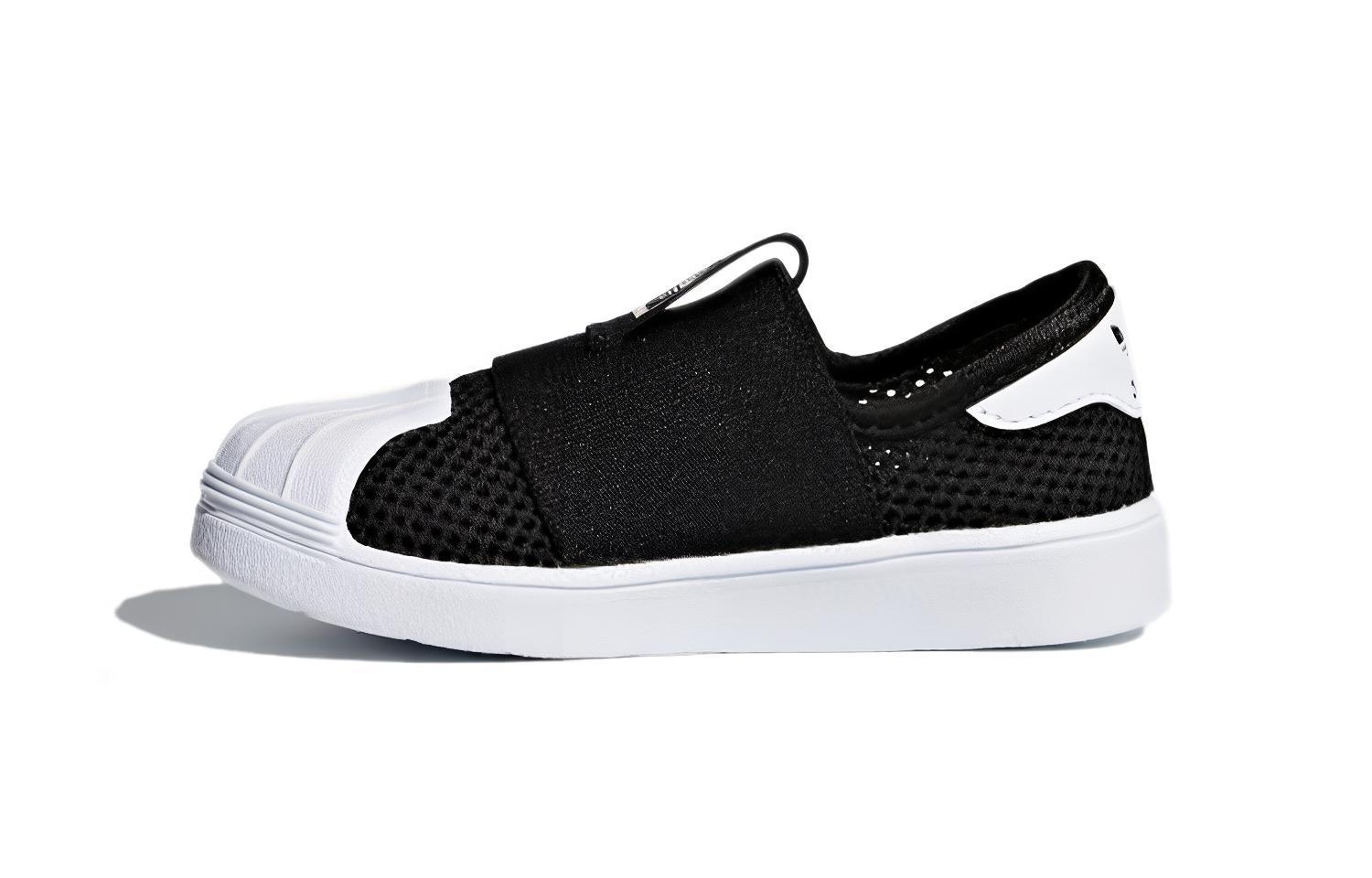 

Adidas Originals SUPERSTAR Smr 360 I Удобные Дышащие Низкие Кеды для Скейтборда Черные Для Младенцев и Малышей DB0922 22