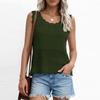Women's Comfortable, Relaxed-Fit, Slim-Cut Knit Sleeveless Top