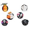 Resin Skeleton Pumpkin Ghost Ornaments 6 Pcs Halloween Car Air Vent Clips, Cute Grim Reaper Bat Anti Slip Silicone Clips Freshener Charm, Automotive