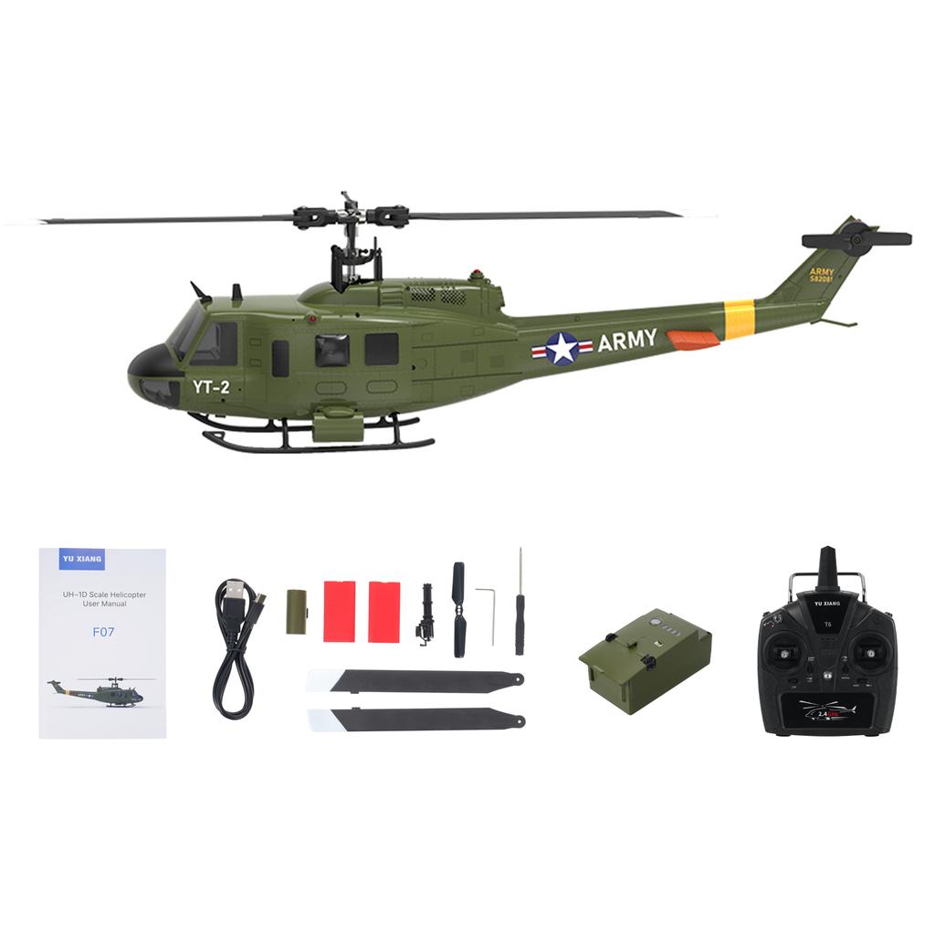 Remote Control Helicopter with Brushless Motors, Altitude Hold, Gyro, Optical Flow Positioning Function, 2.4GHz Mini