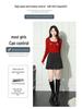 Retro Polka Dot High-Waisted Pleated Skirt - Anti-Exposure, Slimming, Leg-Lengthening 2025 Edition