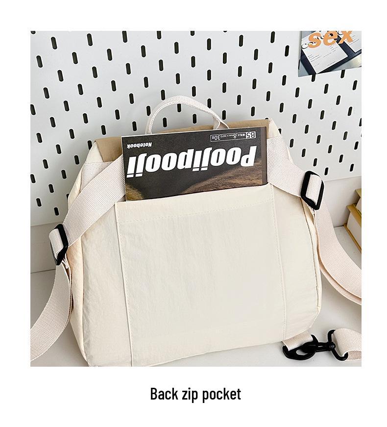 High-End Rucksack für Damen im koreanischen Stil, niedlich, leicht mit Kordelzug, für Pendler und Ausflüge