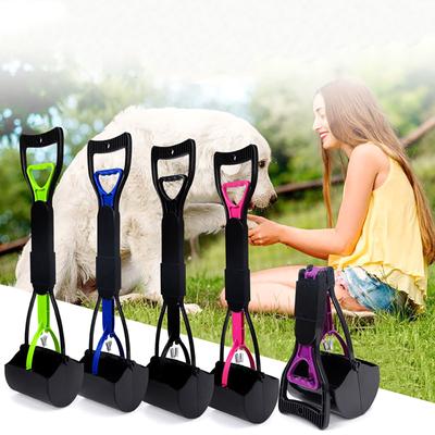 Foldable Long Handle Pet Toilet Holder, Dog Fecal Clip, Excrement Shovel, Large Dog Toilet Holder
