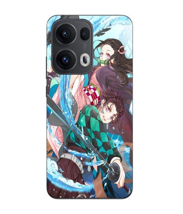 Coque Maniacase Pour Oppo Reno 13 Pro 5G demon slayer tanjiro kamado 8