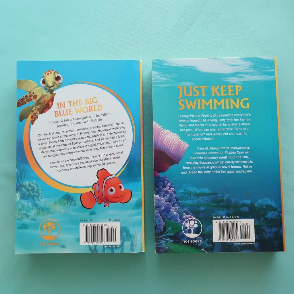 [USED] Sale! Western Comics Disney Finding Nemo/Dory 2-Book Set
