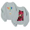 Children's Fashionable Lightweight Long-sleeved Round Neck Pullover With Pockets Printed Pullover